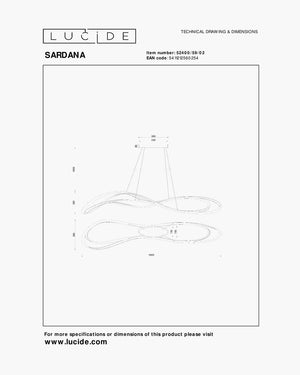 Hanglamp Sardana ovaal van Lucide, foto 7 van 7