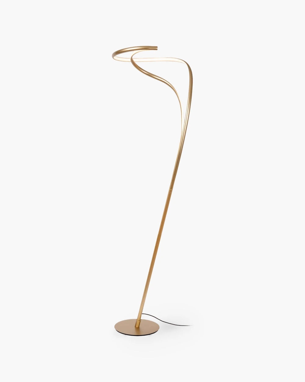 Vloerlamp Sardana van Lucide in messing