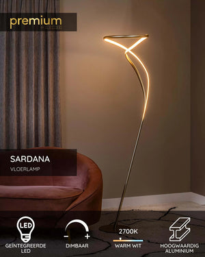 Vloerlamp Sardana van Lucide, foto 4 van 7