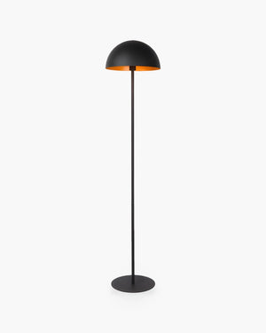 Vloerlamp Siemon van Lucide in zwart