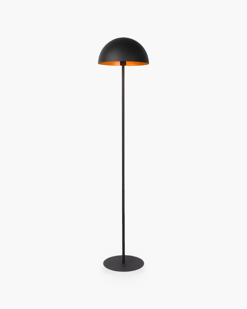 Vloerlamp Siemon van Lucide in zwart