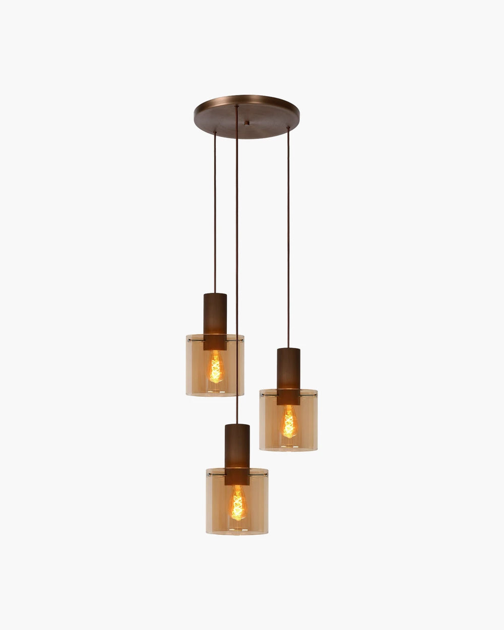 Hanglamp Toledo van Lucide in glas