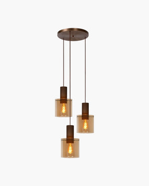 Hanglamp Toledo van Lucide in glas