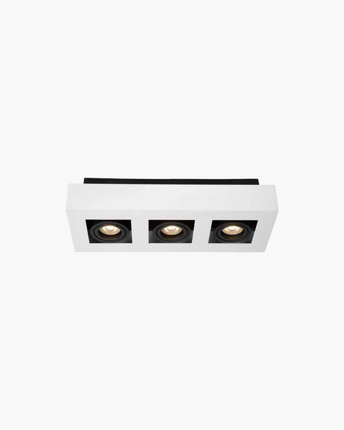 Plafondlamp Xirax met 3 GU10 spots van Lucide