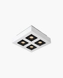Plafondlamp Xirax met 4 GU10 spots van Lucide