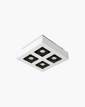 Plafondlamp Xirax met 4 GU10 spots van Lucide