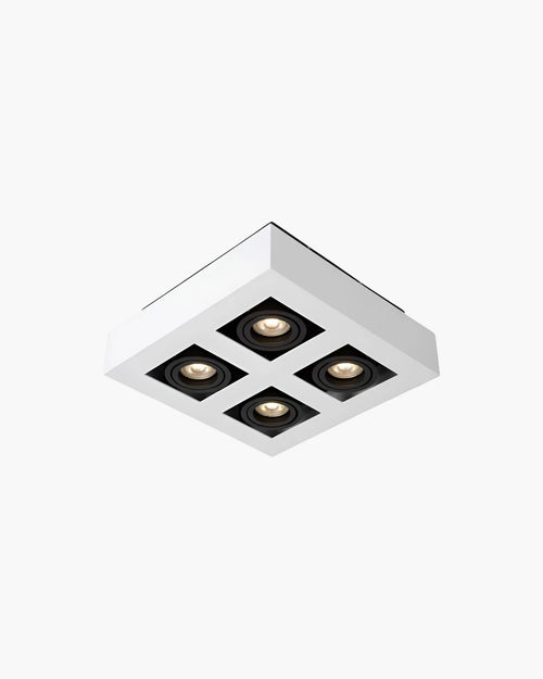 Plafondlamp Xirax met 4 GU10 spots van Lucide