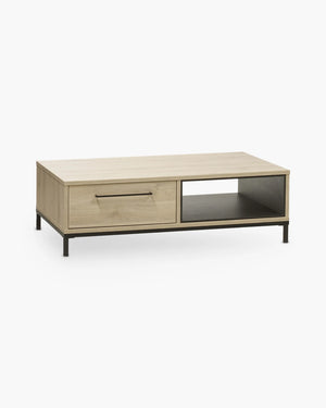Salontafel met open nis