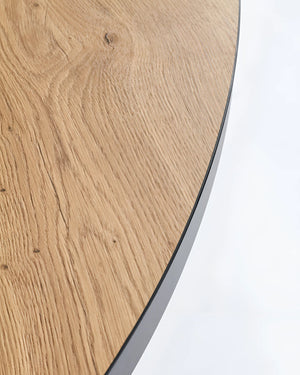 Ovale eettafel met kruispoot, foto 3 van 5