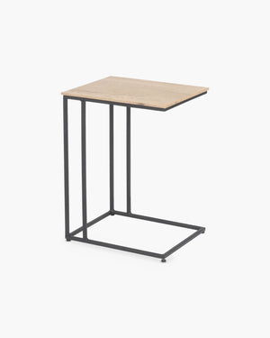 Laptoptafel metalen frame in zwart metaal