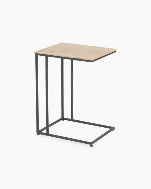Laptoptafel metalen frame in zwart metaal