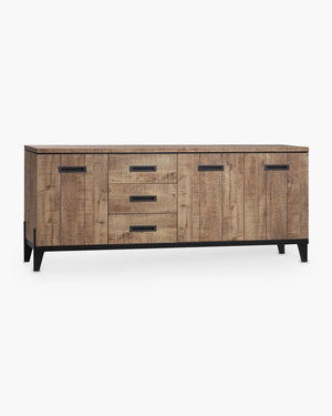 Dressoir met opbergruimte in hout