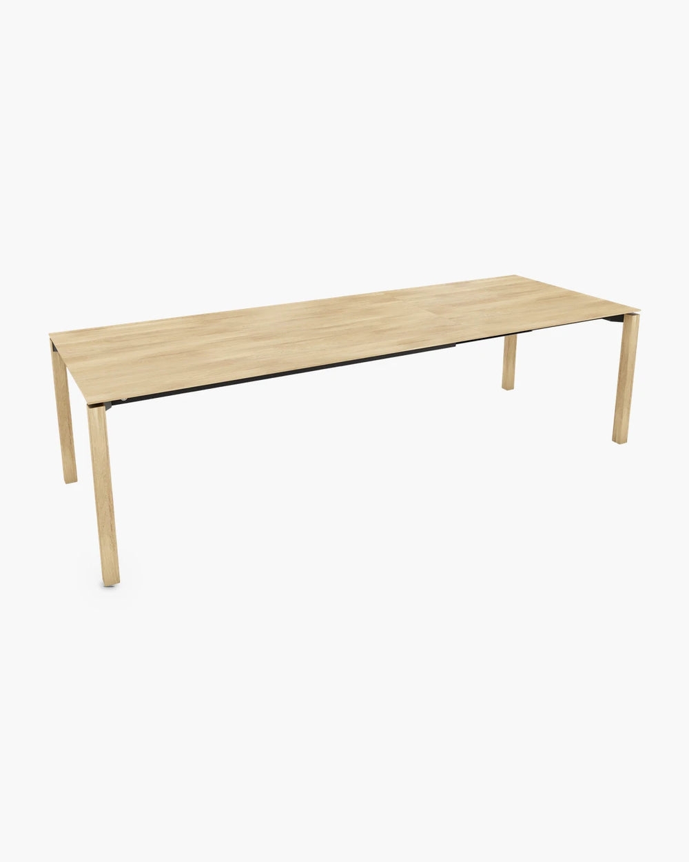 Uitschuifbare eettafel Float van Mobitec in hout