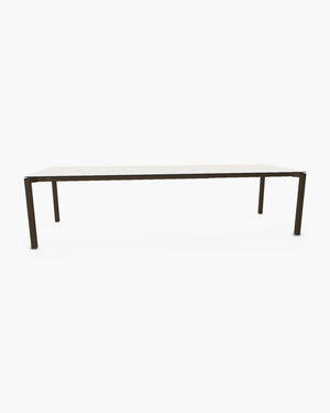 Uitschuifbare eettafel Terra van Mobitec in keramiek