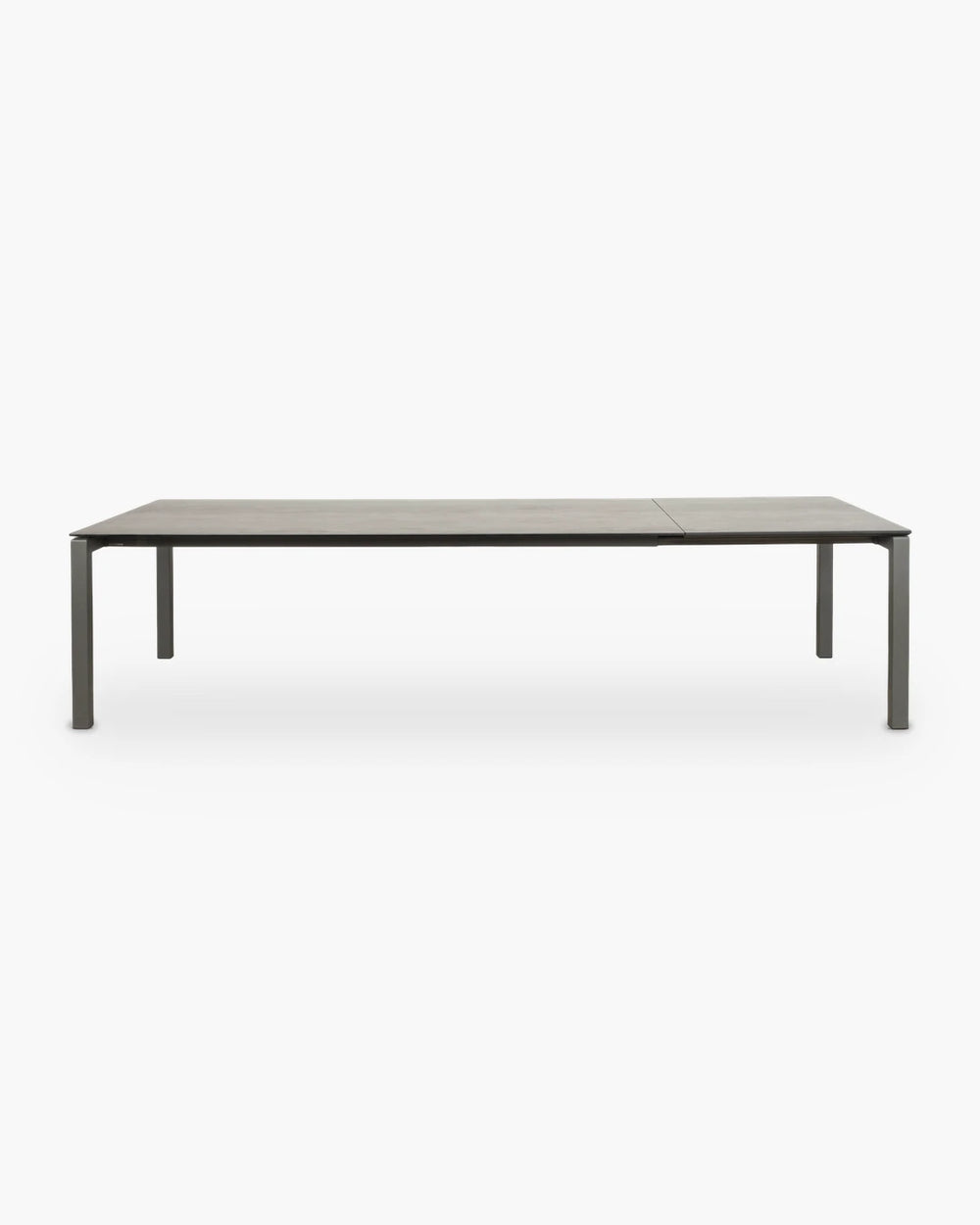 Verlengbare eettafel keramiek in grijs
