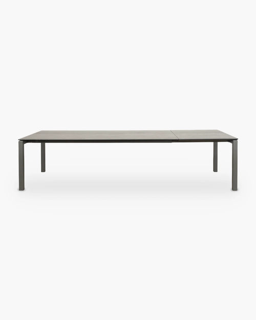 Verlengbare eettafel keramiek in grijs