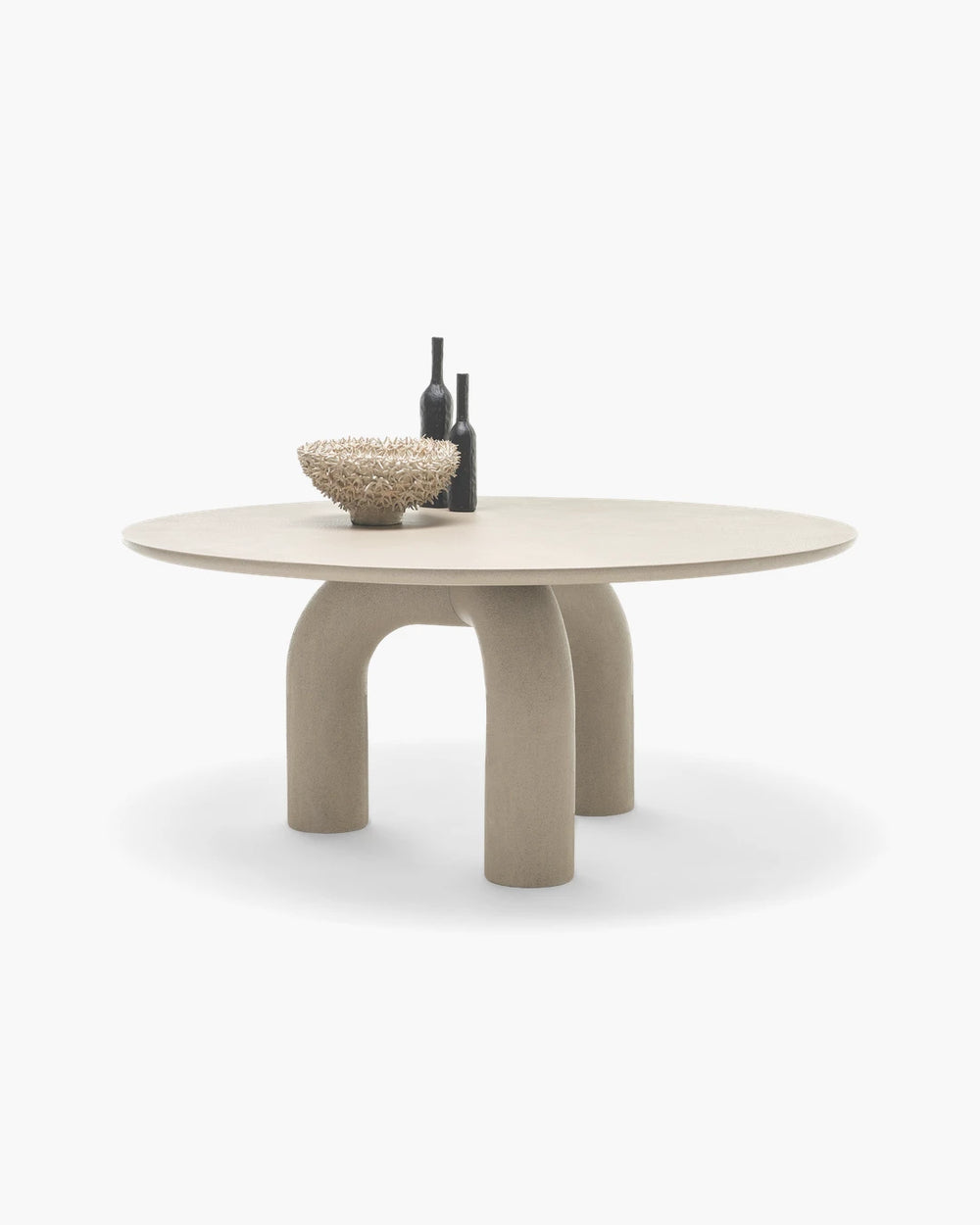 Eettafel Elephante 140 cm van Mogg in steen