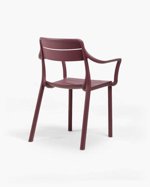 Tuinstoel Cassia met arm - borgogna van Nardi, foto 4 van 6