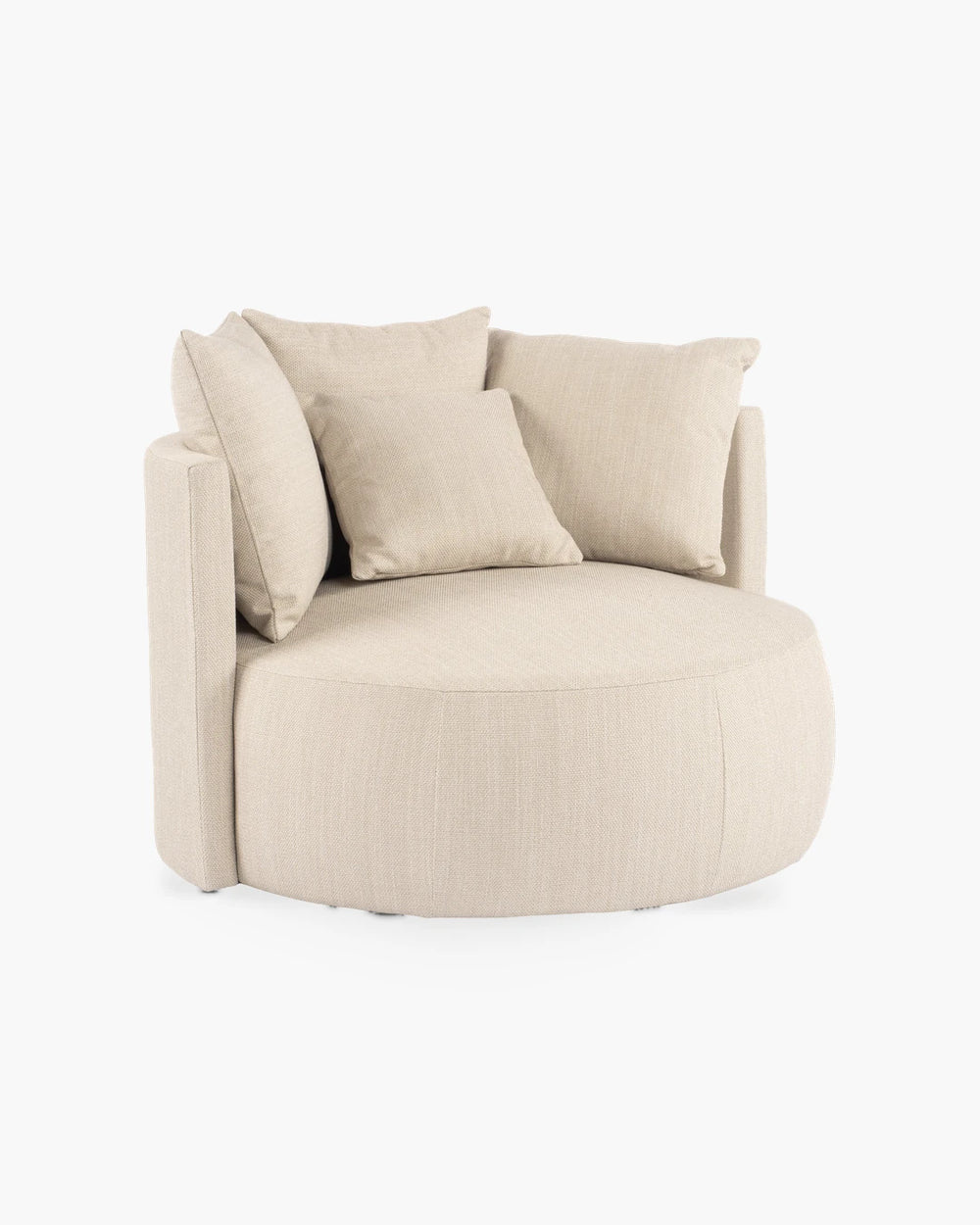 Tuinfauteuil Happy van Passe Partout in beige stof