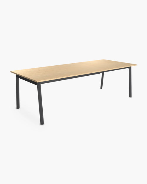 Verlengbare eettafel 160/250 cm in melamine