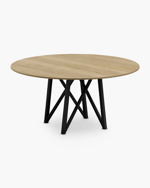 Ronde eettafel diam. 160 cm in melamine