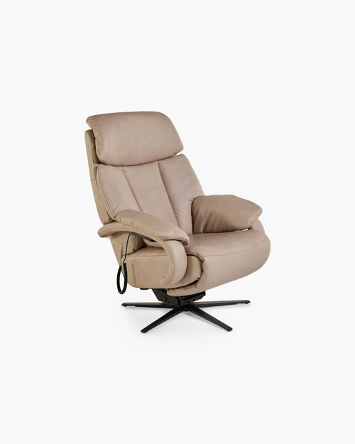 Elektrische relaxzetel CR04-L van Hukla in leder