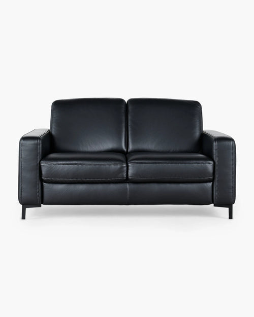 Zetel 2-zit in leder Sofastyle van Hukla