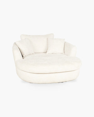 Loveseat fauteuil van William Winston in stof