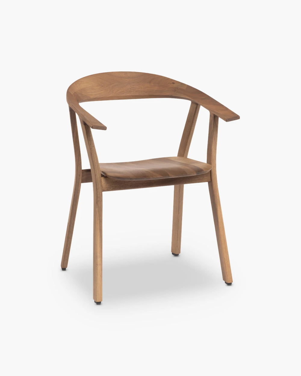 Design armstoel Rhomb - walnoot van Prostoria in bruin