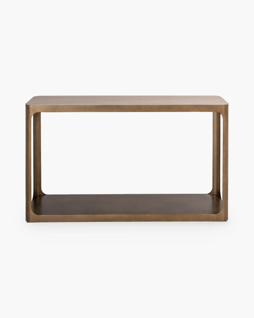 Consoletafel Claridge van Richmond Interiors in zandkleur metaal