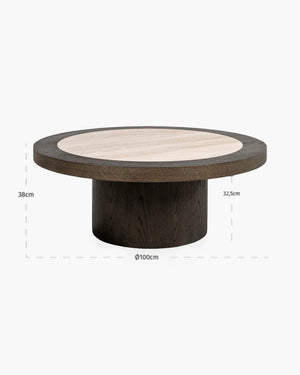 Ronde salontafel Nando van Richmond Interiors, foto 2 van 3