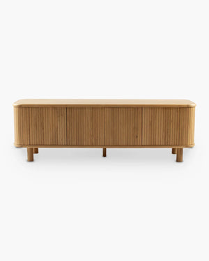 Tv-meubel 160 cm in eik