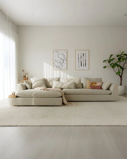 Modulaire hoekzetel Milou van Sits in stof