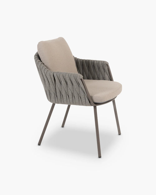 Tuinstoel Cannes van 4 Seasons Outdoor in bouclé