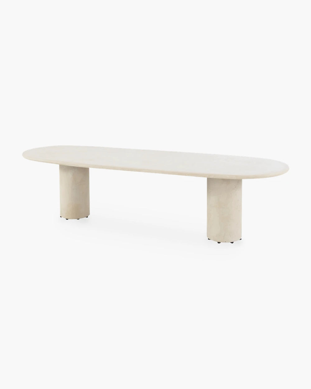 Ovale tuintafel Hampton 300x110 cm van 4 Seasons Outdoor in Mortex