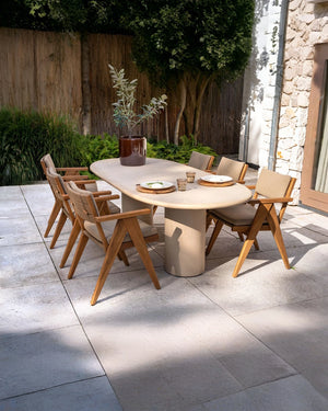 Ovale tuintafel Hampton 240 cm van 4 Seasons Outdoor, foto 3 van 4