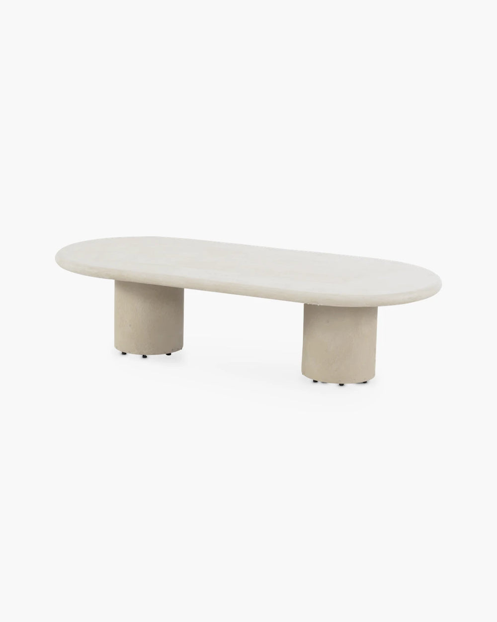 Ovale outdoor salontafel Hampton 140 cm van 4 Seasons Outdoor in Mortex