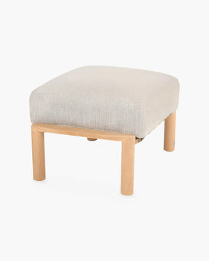 Outdoor voetbank Lucas van 4 Seasons Outdoor in beige teak