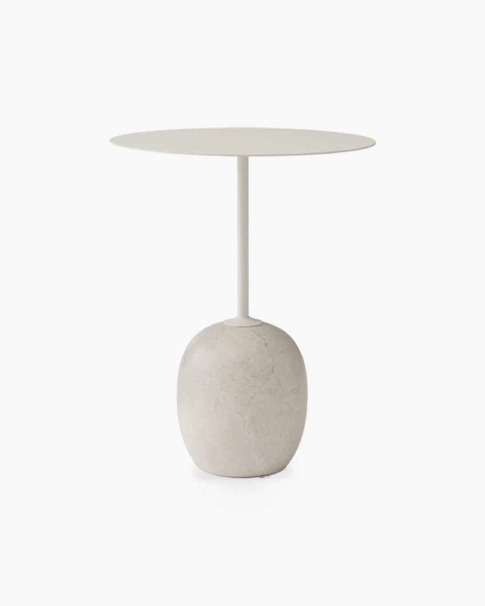 Ronde bijzettafel Lato N8 van &Tradition in metaal