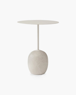 Ronde bijzettafel Lato N8 van &Tradition in metaal