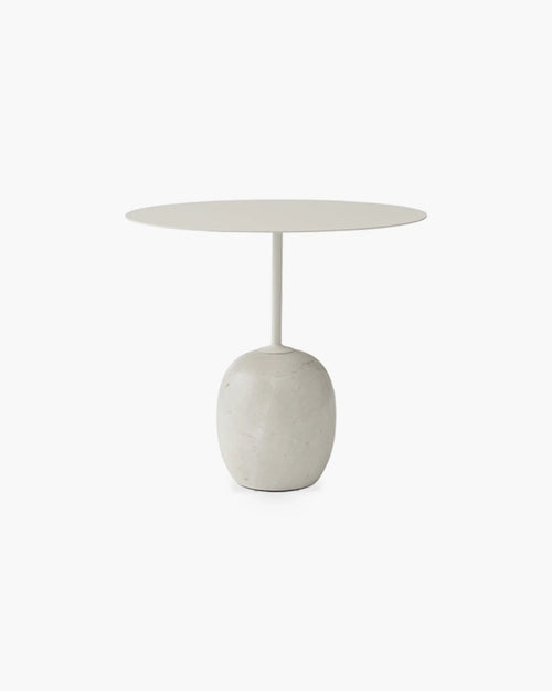 Ronde bijzettafel Lato N9 van &Tradition in metaal
