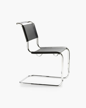 Eetkamerstoel S33 van Thonet in zwart