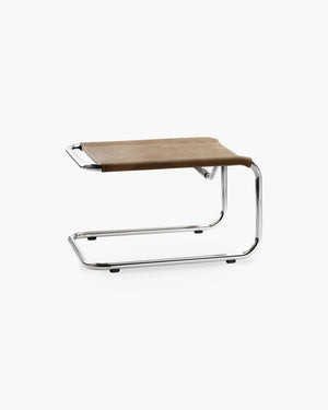 Voetbank S35 LH van Thonet in leder