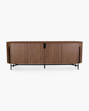 Dressoir 220 cm in hout