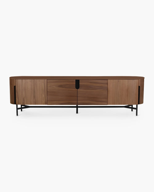Tv meubel 220 cm in hout