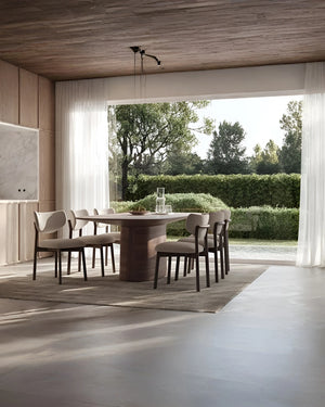 Ovale eettafel, foto 5 van 6