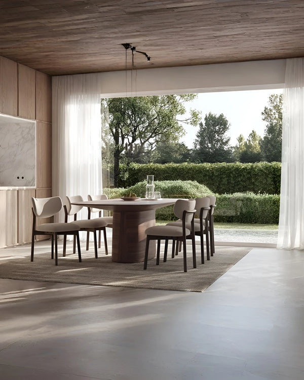 Ovale eettafel, foto 5 van 6