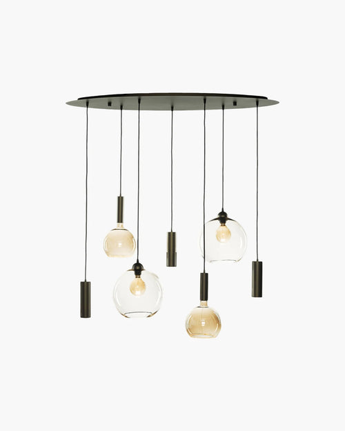 Hanglamp Lisboa in glas