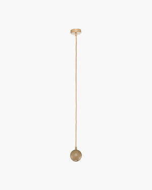 Hanglamp Pallo in zandkleur