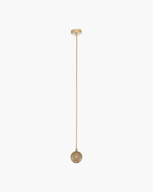 Hanglamp Pallo in zandkleur